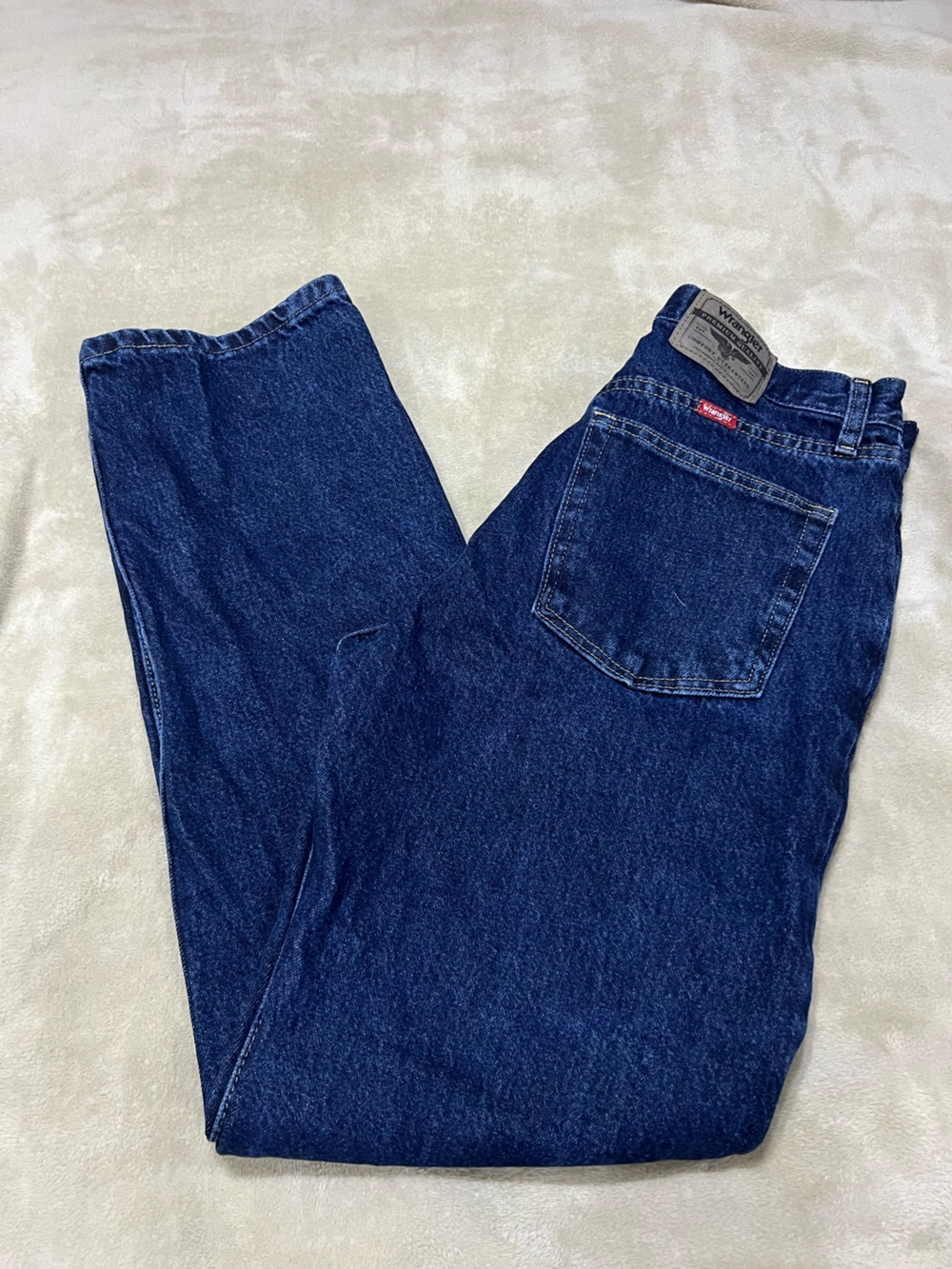 Wrangler Straight Fit Dark Blue Men's Jeans